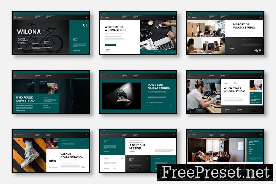 Wilona – Business Keynote Template