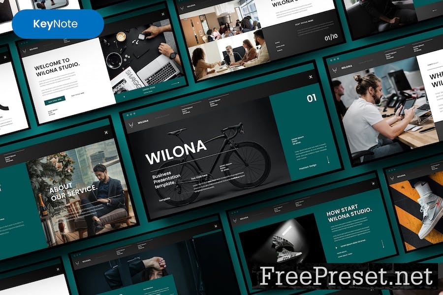 Wilona – Business Keynote Template