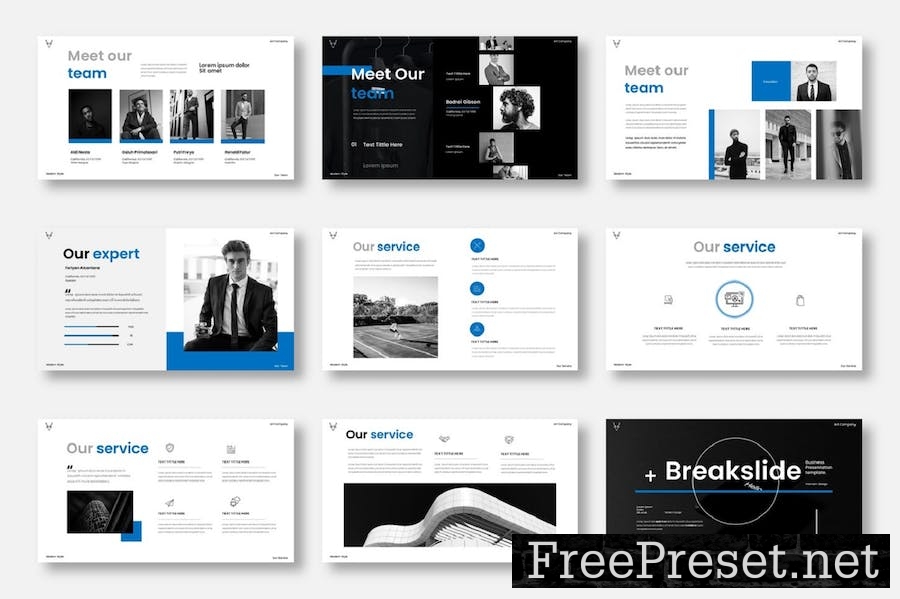 Wilson – Business PowerPoint Template 2NDRQYU