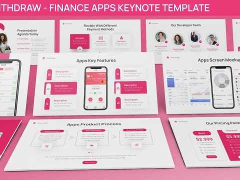 Withdraw - Finance Apps Keynote Template 5ZBZWP7