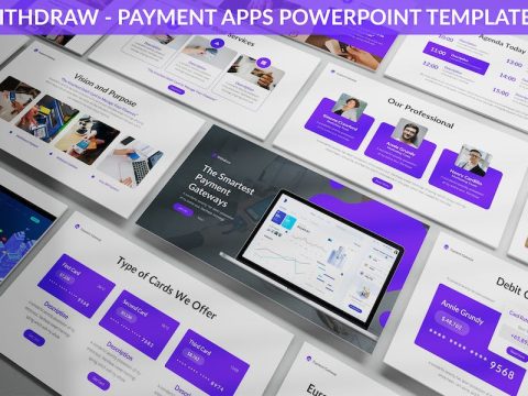 Withdraw - Payment Apps Powerpoint Template ZHVDF25