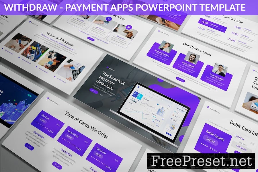 Withdraw - Payment Apps Powerpoint Template ZHVDF25