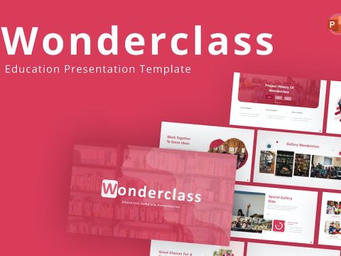 Wonderclass Education PowerPoint Template