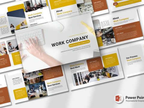 Work Company - PowerPoint Template P5ZT2U7