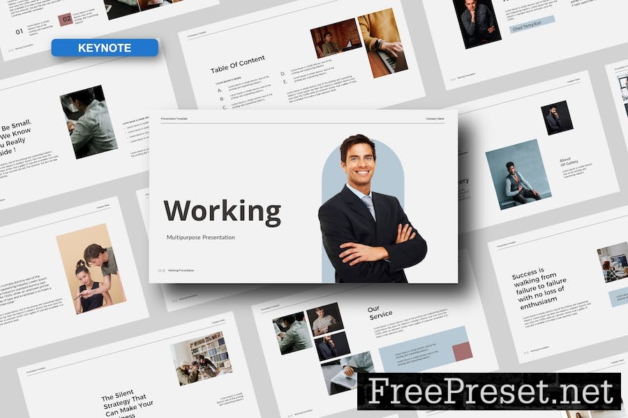 Working Keynote Template 9AHYP29