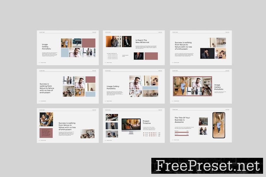 Working Powerpoint Template JDLZLTJ