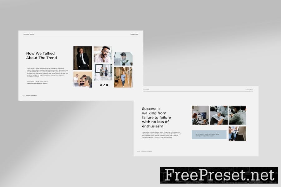 Working Powerpoint Template JDLZLTJ