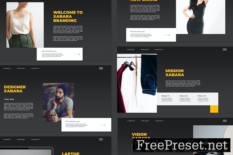 Xabara Multipurpose Google Slides Template 92W2ZLY