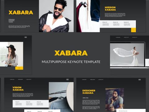 Xabara Multipurpose Keynote Template E4KE78V