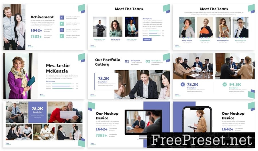 Yourprotect - Insurance Google Slides Template VPGJND8