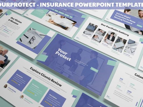 Yourprotect - Insurance Powerpoint Template 9HAWSX3