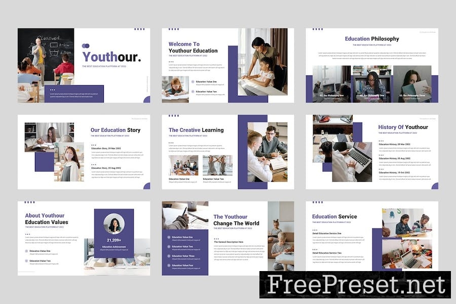 Youthour - Education Keynote Template