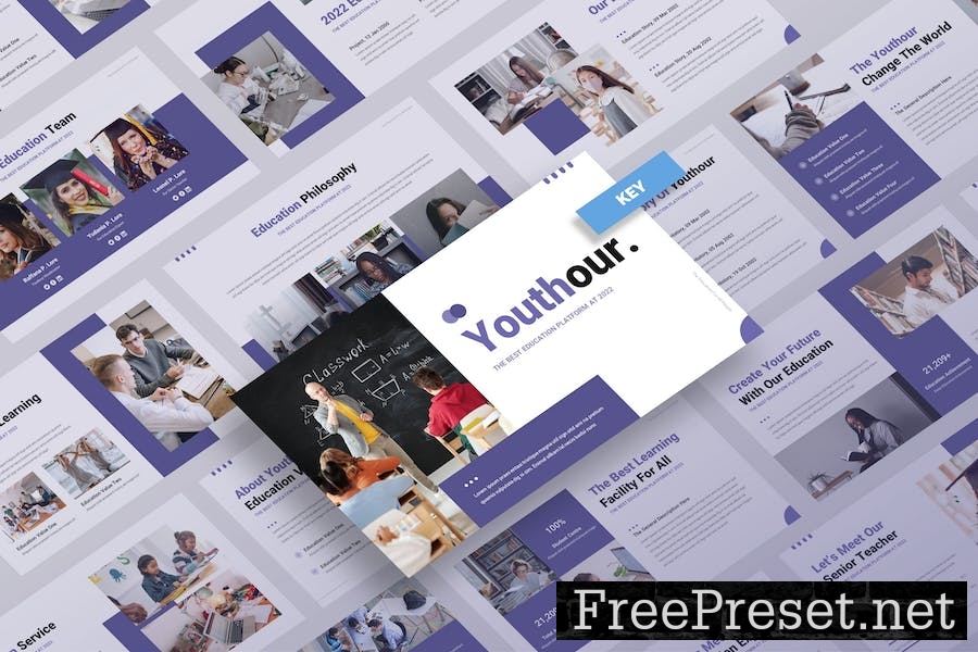 Youthour - Education Keynote Template