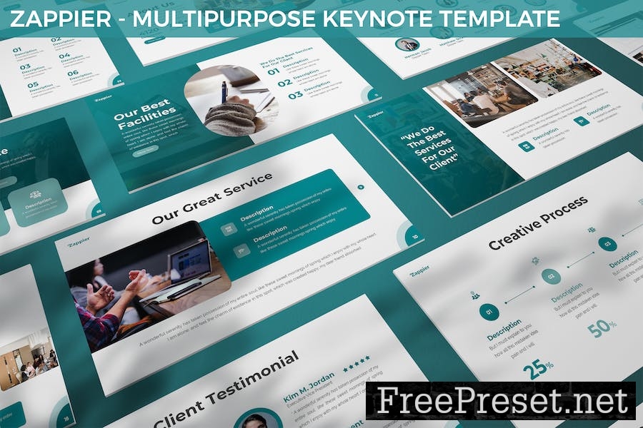 Zappier - Multipurpose Keynote Template WSJ4CLC