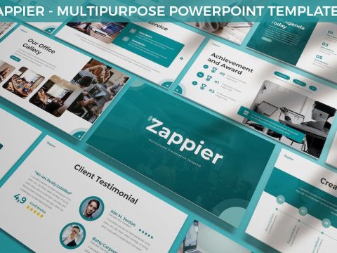 Zappier - Multipurpose Powerpoint Template WUZ538B