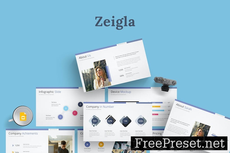 Zeigla - Google Slides Template 5VSMFM