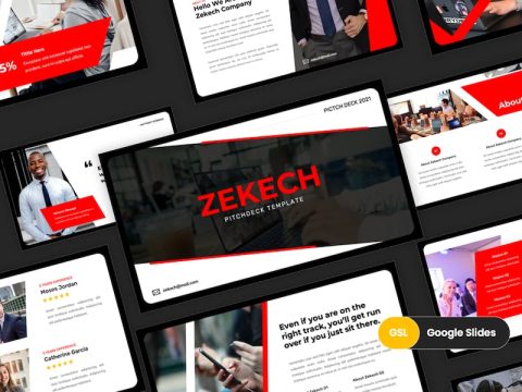 Zekech - Pitch Deck Google Slides Template GV5LV38