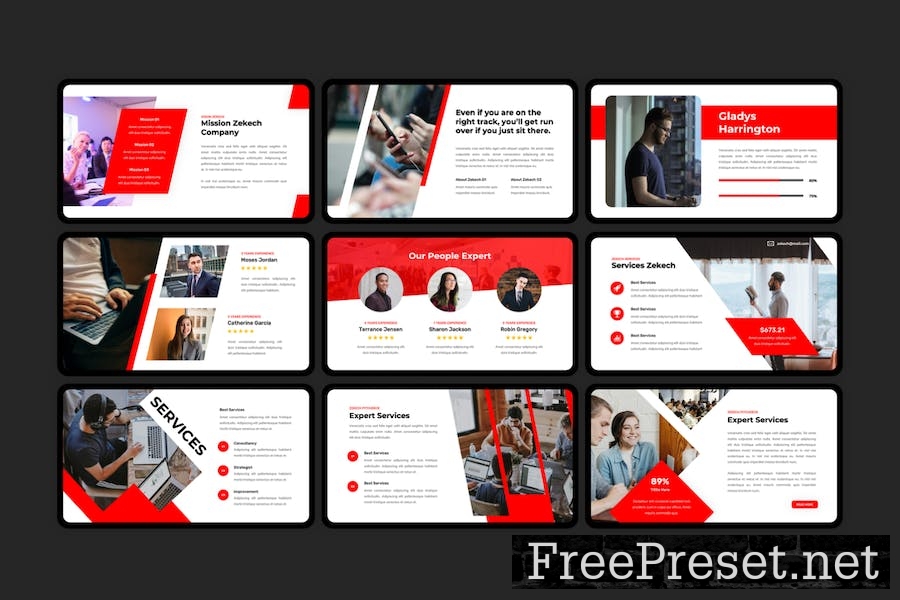 Zekech - Pitch Deck Keynote Template FYKA4CY