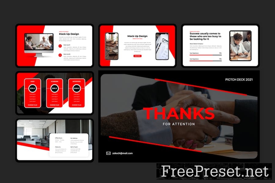 Zekech - Pitch Deck Keynote Template FYKA4CY