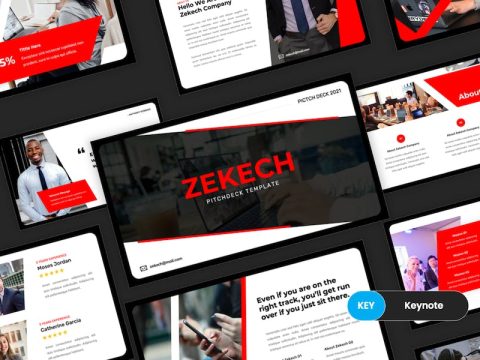 Zekech - Pitch Deck Keynote Template FYKA4CY