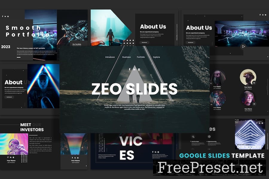 Zeo - Google Slides Presentation Template B6TWKUW