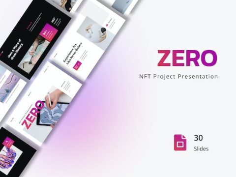 Zero - NFT Project Presentation Google Slides PKNU6HC