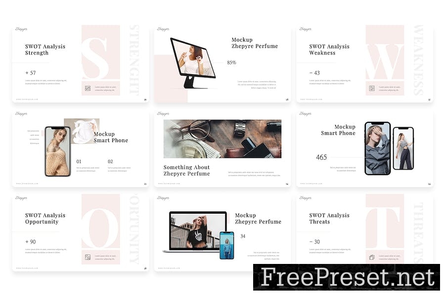 Zhepyre - Perfume Keynote Template CPF9ABM