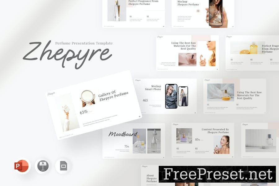 Zhepyre - Perfume Powerpoint Template