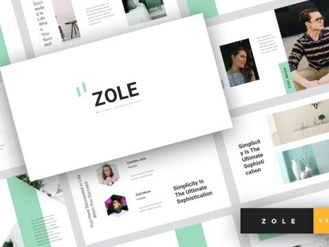 Zole - Minimal Google Slides Template BVYA9KP