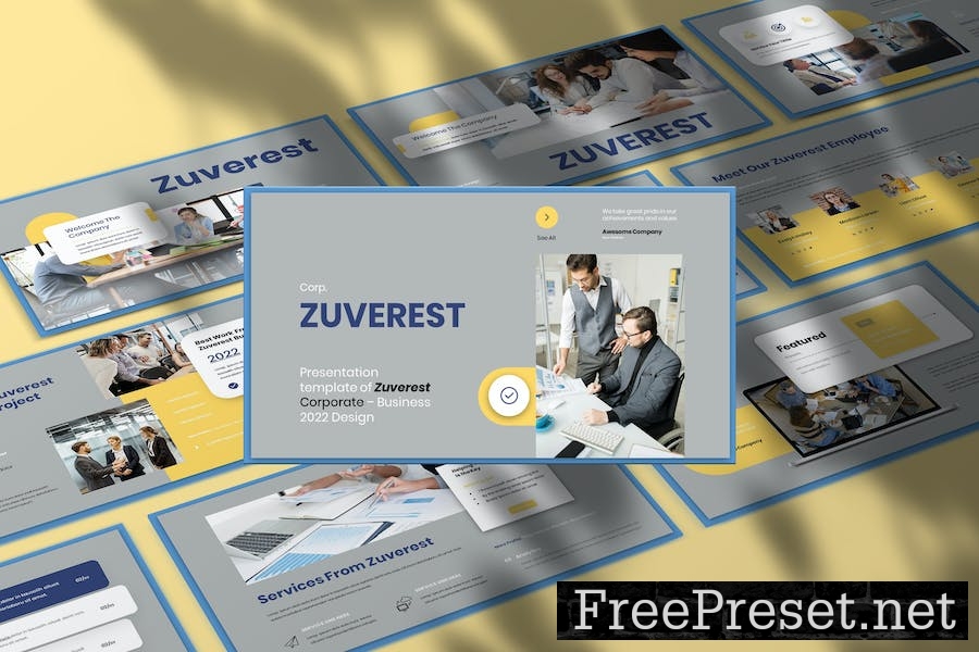 Zuverest - Business Presentation Keynote Template JY7XGAZ