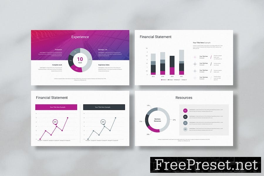 2025 Year Report Google Slides Template V63TMLM