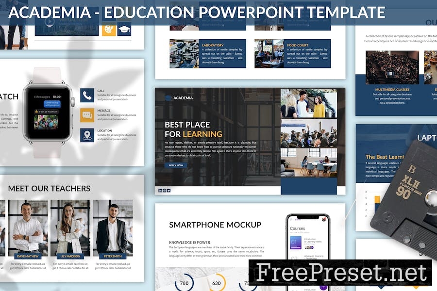 Academia - Education Powerpoint Template 7JX7F79