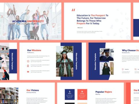 Academia Education Powerpoint Template PH24XWF