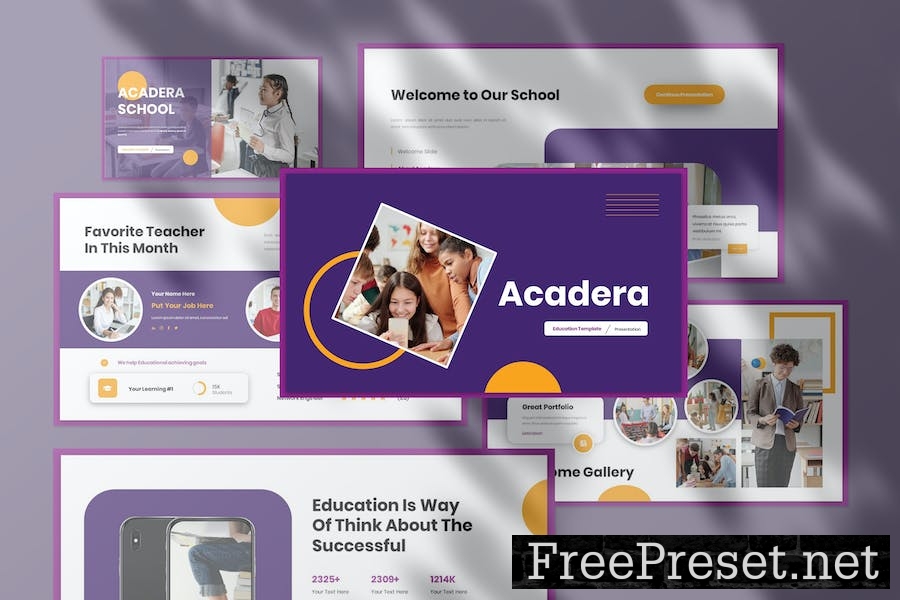 Acadera - Education Presentation Keynote Template