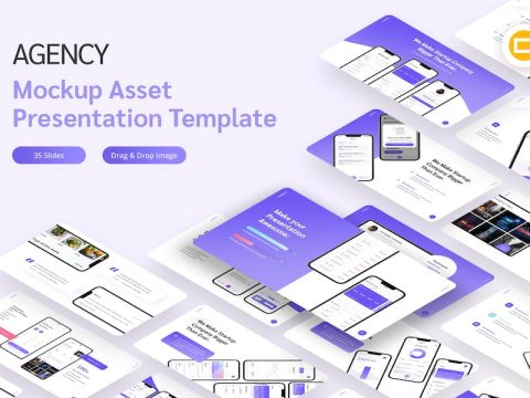 Agency Mockup Asset Google Slides Template NKTPMM8