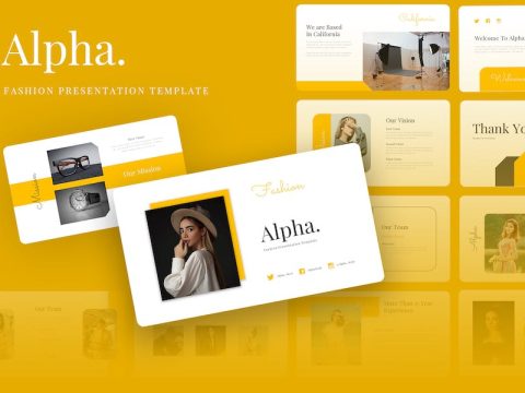 Alpha – Fashion Google Slides Template GD8YJPG