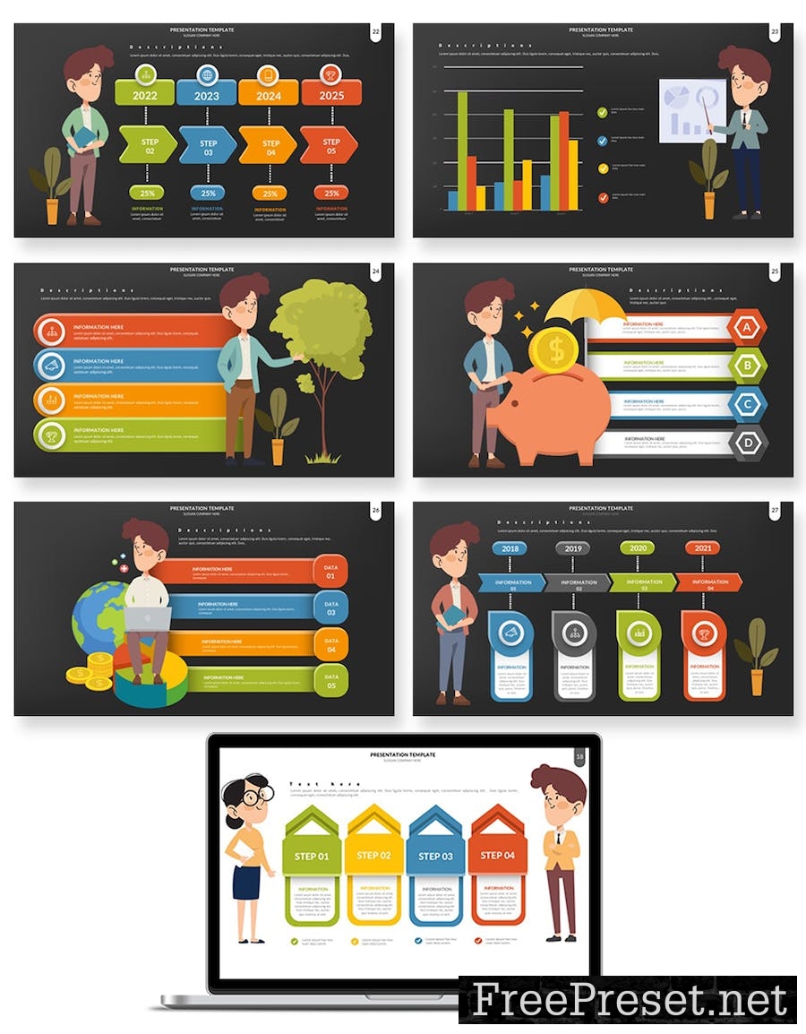 ANMT Powerpoint Presentation Templates 3MZVHAH