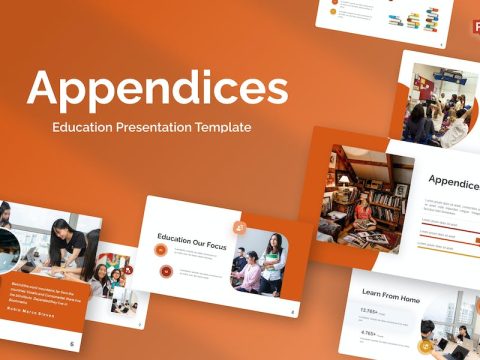 Appendices Brown Modern Education PowerPoint 7U6LE9P