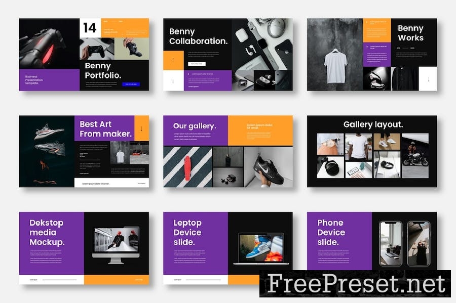 Benny – Business Keynote Template 3LAED2R