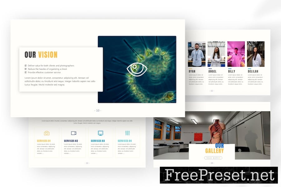 Biological Biology Education PowerPoint Template S6EXHBU