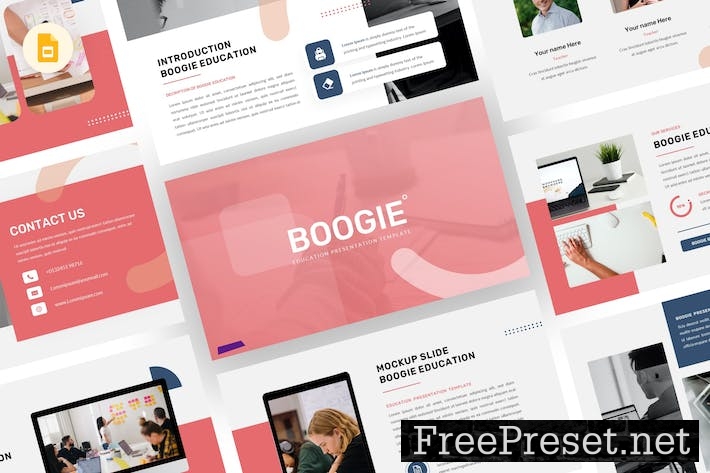 Boogie - Education Google Slides Template LPELEGL