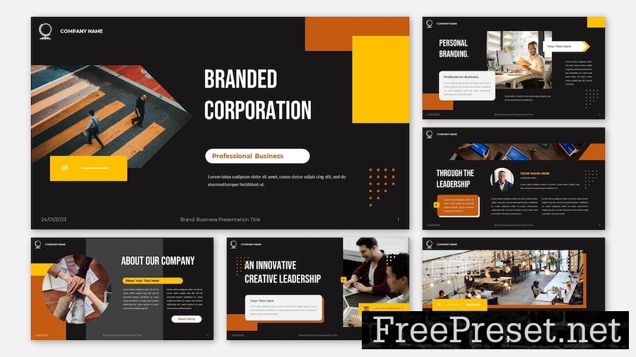 Brand Corporation - Company Business Keynote