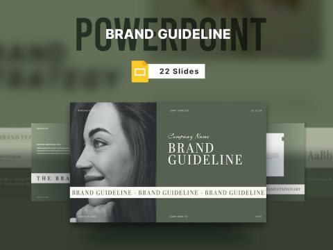 Brand Guideine Google Slide Presentation Template NX9J9WQ