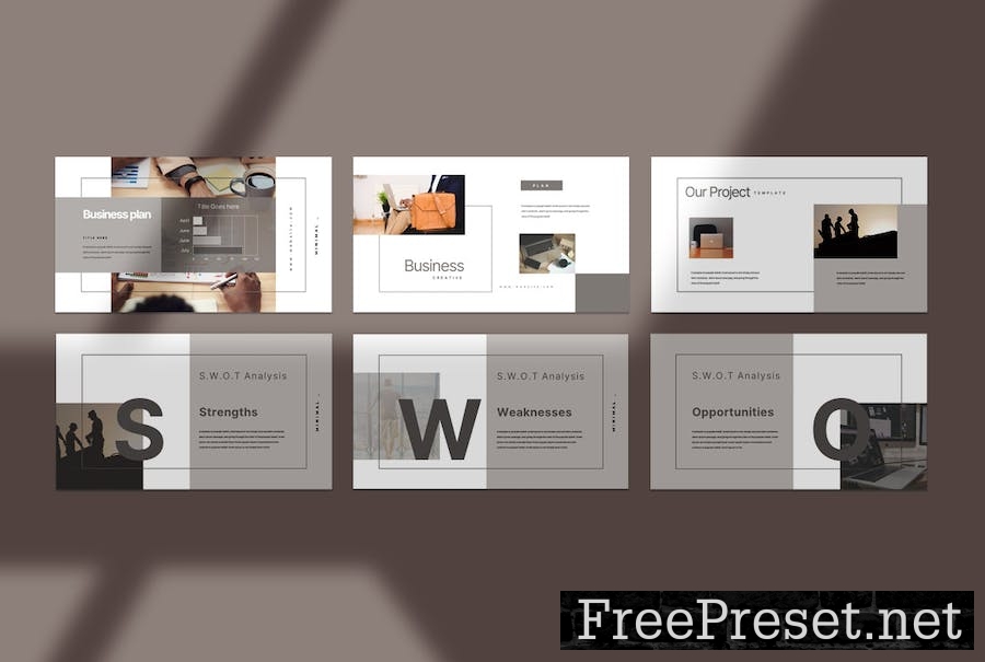 Business Plan Google Slide Presentation Template