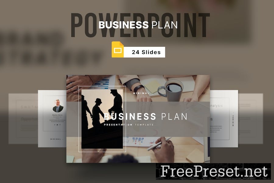 Business Plan Google Slide Presentation Template