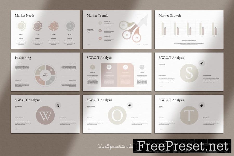 Business Plan Keynote Presentation Template A5WR5KA