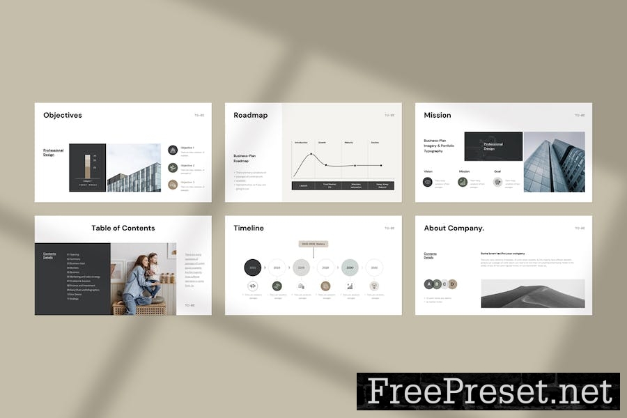 Business Plan Presentation Template VYRZWGK