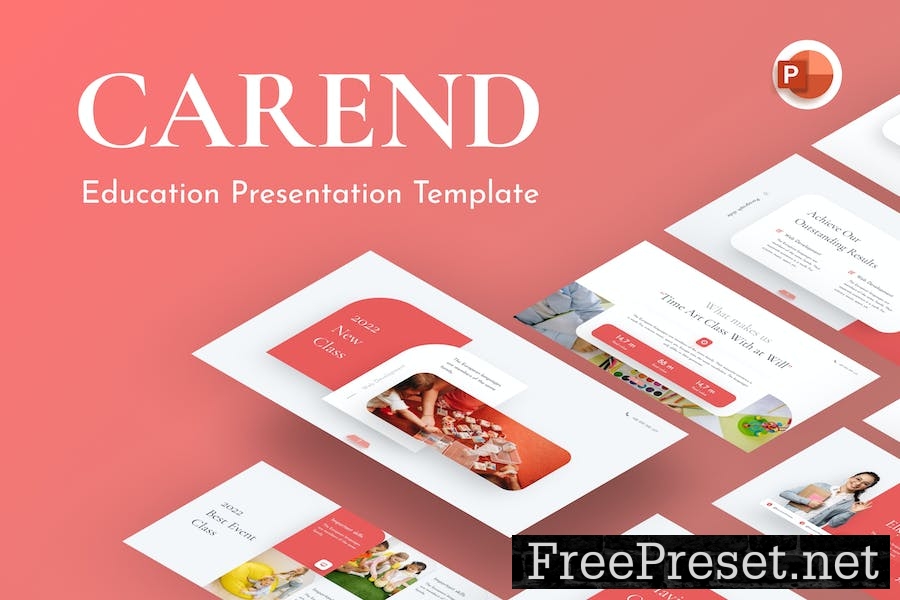 Carend Education PowerPoint Template