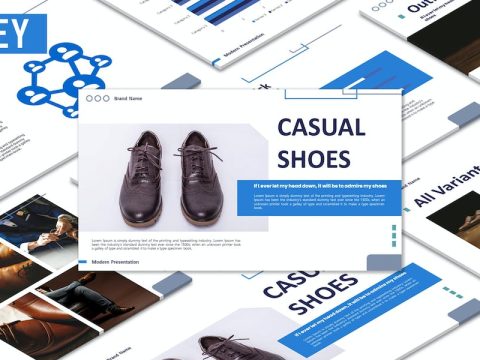 Casual Shoes - Keynote Template 3RL7FYV