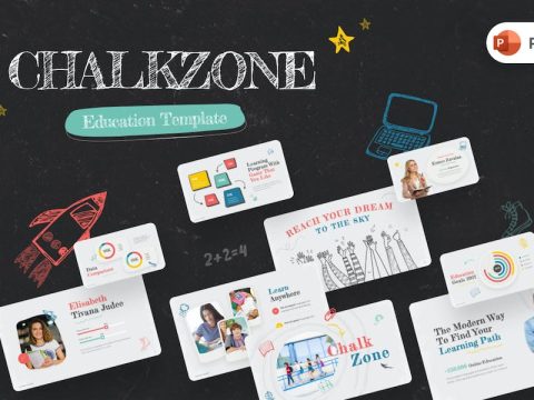 Chalkzone Doodle Education PowerPoint Presentation VLHR7X3